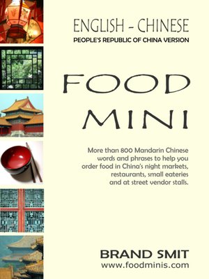 cover image of English--Chinese (China) Food Mini